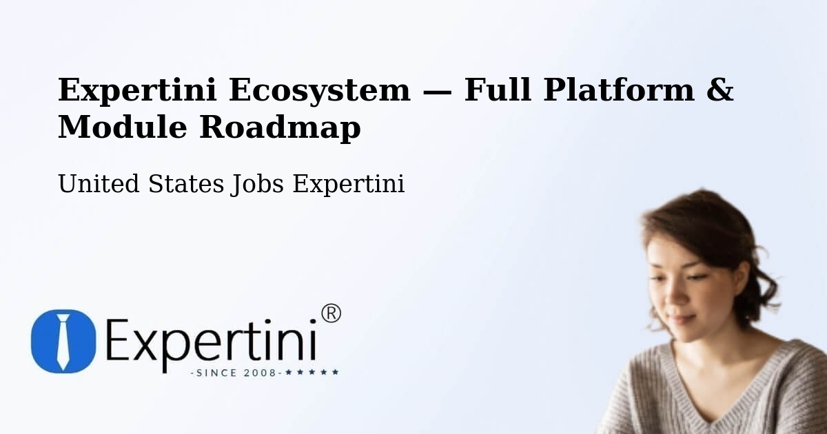 Expertini Ecosystem — Full Platform & Module Roadmap – Mars Hill